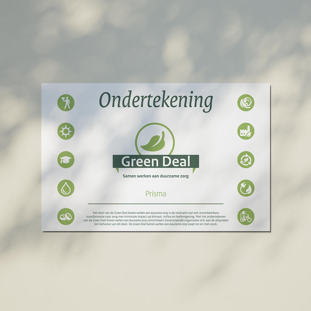 Oorkonde Greendeal