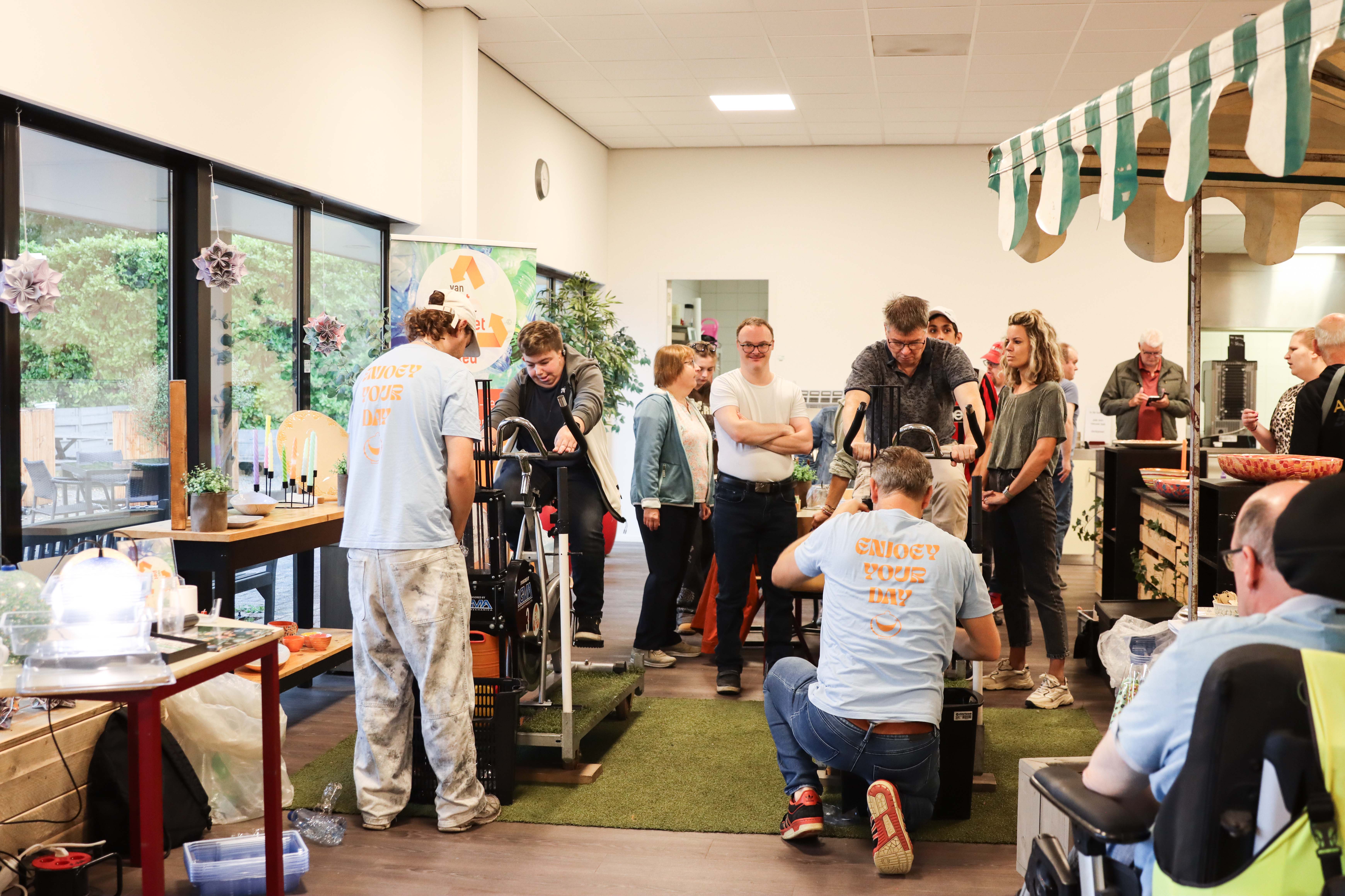 Samen Op De Recycle Fiets2